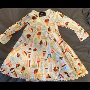 Toddler ice cream dress